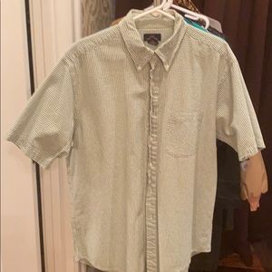 Brooks brothers seersucker shirt